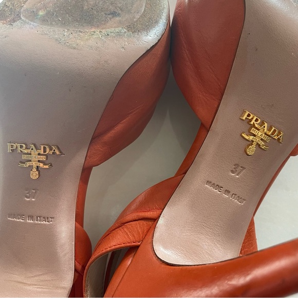 PRADA Platform Pumps. 🧡 - Picture 14 of 16